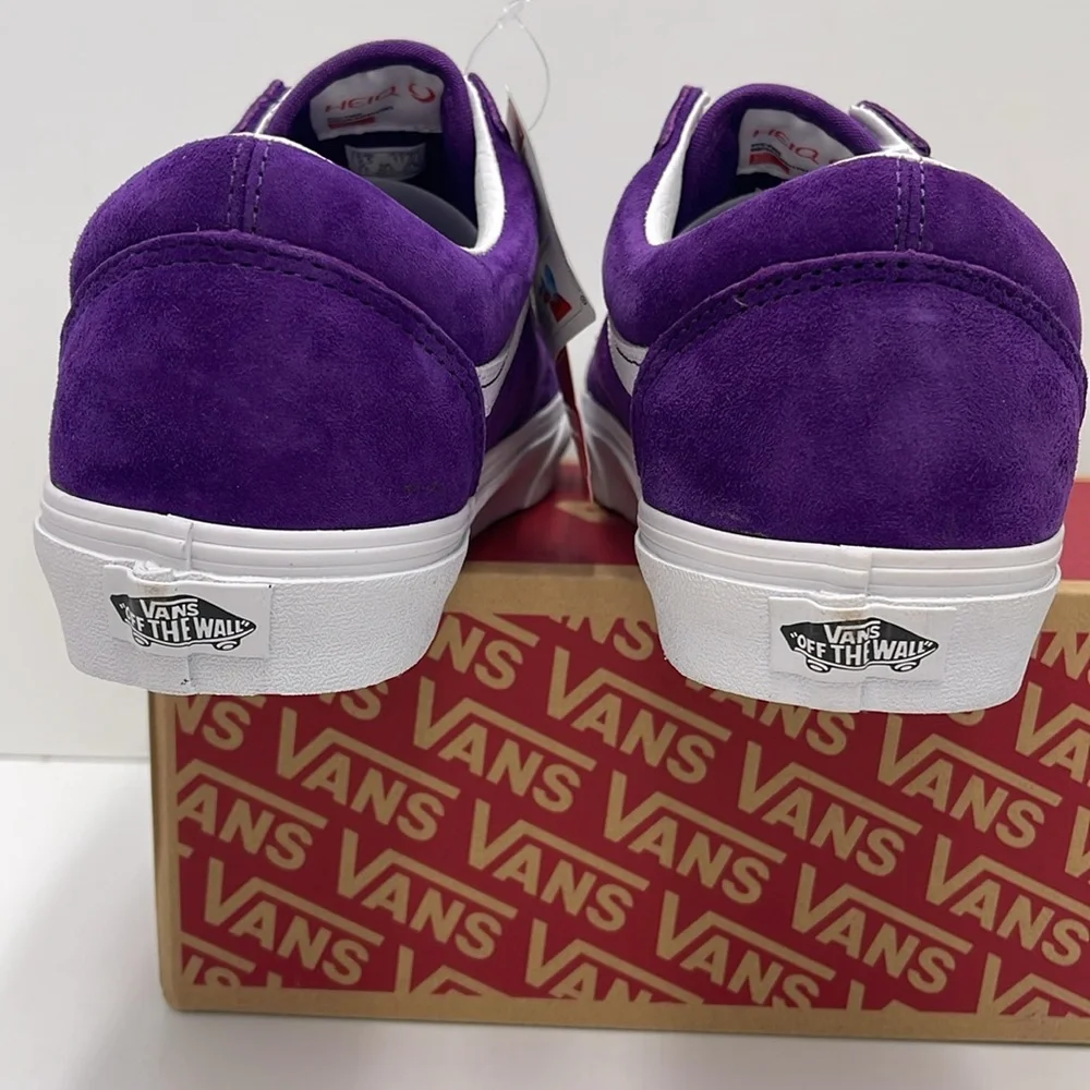 Vans Men's Purple Suede Sneakers Old Skool
Pig Suede Acai
VN0A4BW2BKE - Picture 13 of 16